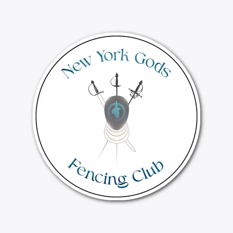 Fencing Club Sticker